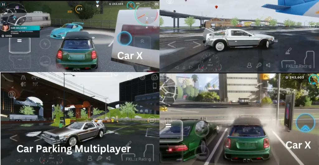 Car Parking Multiplayer Mod APK VS CarX 